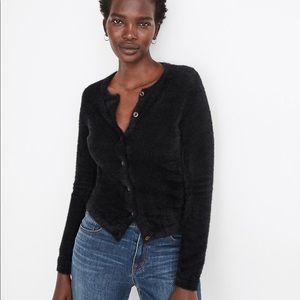 NWOT Madewell Hewitt fuzzy cardigan